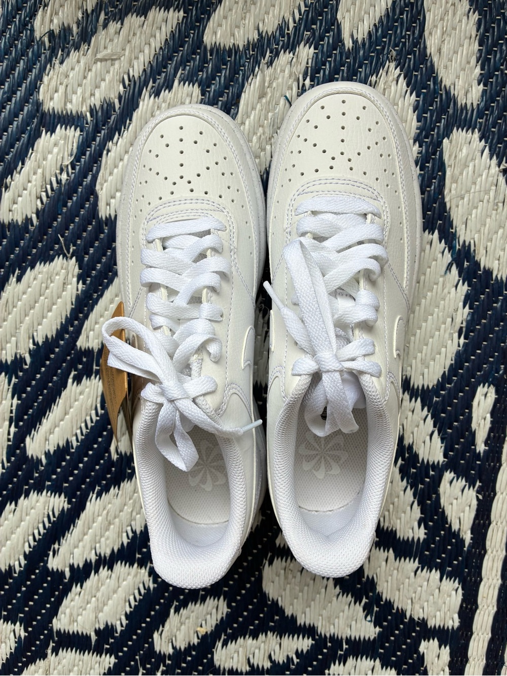 Nike White Mesh Interior Sneakers